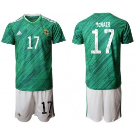 Camisolas de Futebol Irlanda do Norte Paddy McNair 17 Criança Equipamento Principal 2020 Manga Curta